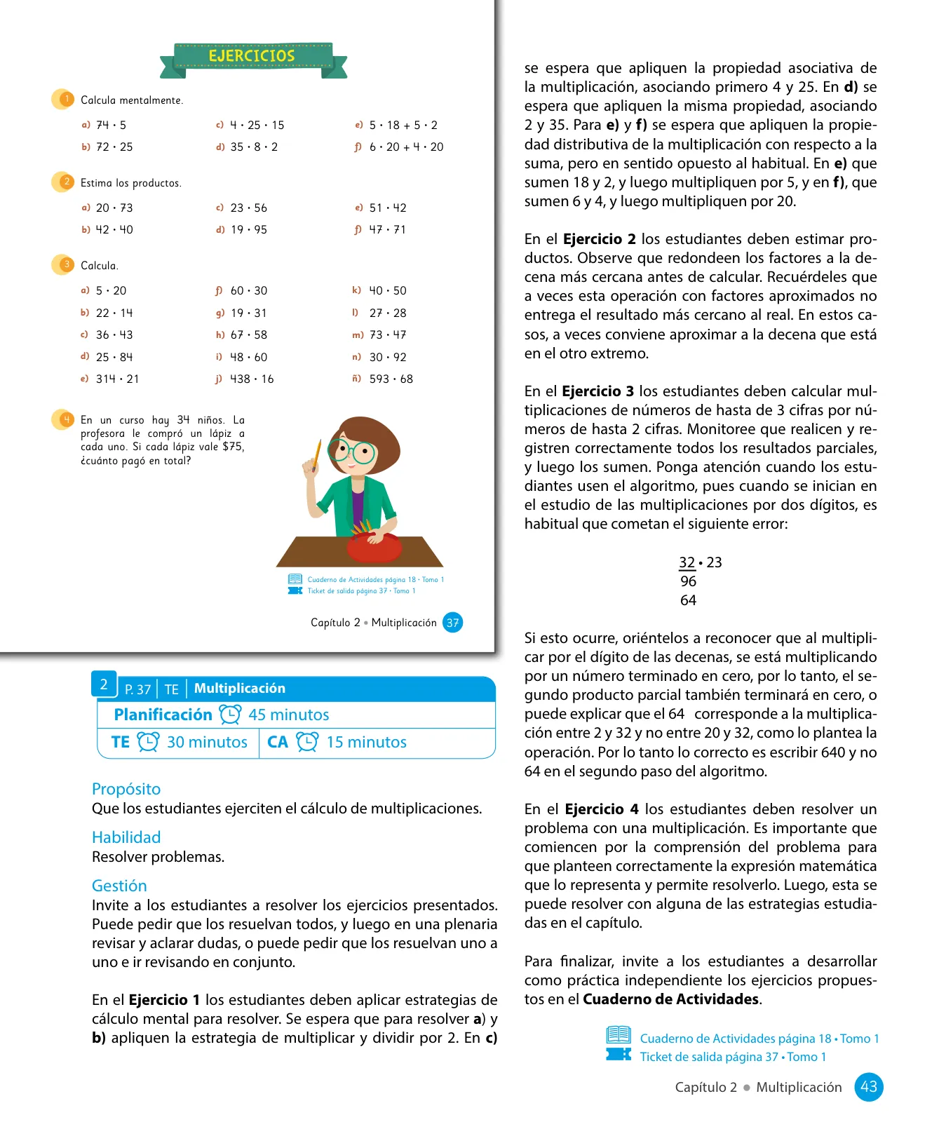 Página 45 de Sumo Primero – Quinto Básico | Texto del Estudiante MINEDUC – Descargar PDF · 2024