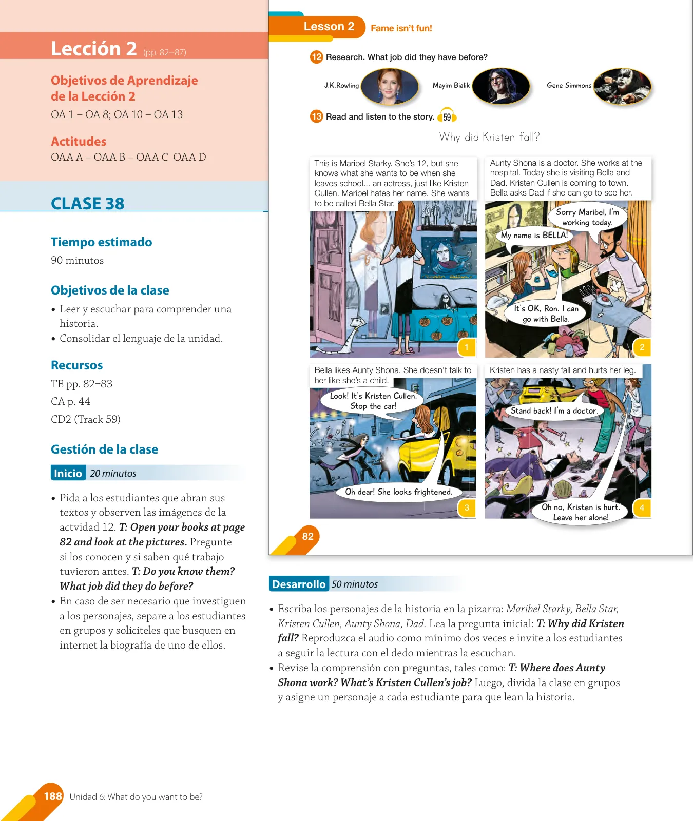 Miniatura página 52 de Inglés – Quinto Básico | Texto del Estudiante MINEDUC – Descargar PDF · 2024