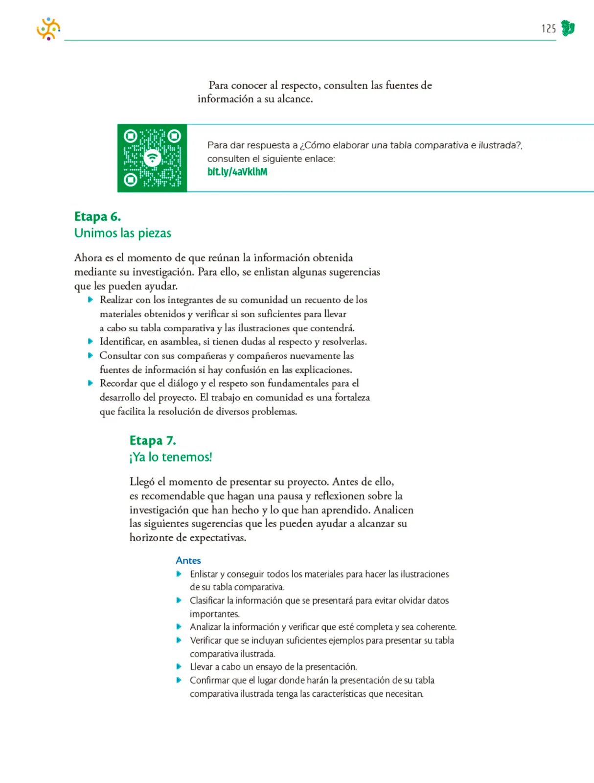 Página 126 de Colección Nanahuatzin. Nuestro libro de Proyectos. Tomo II. Libro de Educación Telesecundaria Grado 3° Ciclo Escolar 2025 - 2026