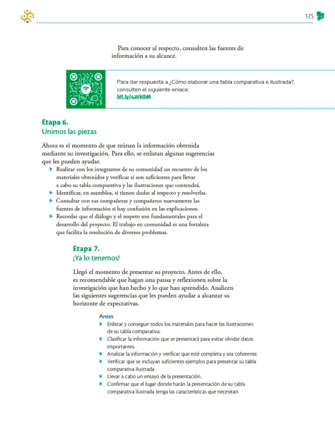 Página 126 de Colección Nanahuatzin. Nuestro libro de Proyectos. Tomo II. Libro de Educación Telesecundaria Grado 3° Ciclo Escolar 2025 - 2026