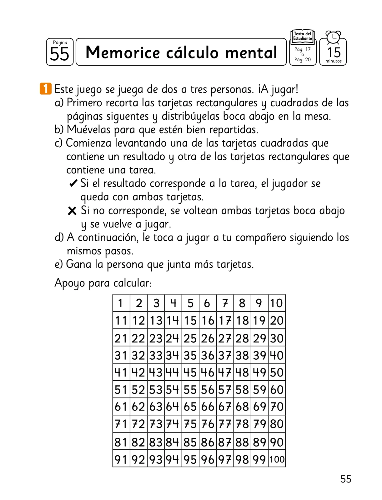 Página 56 de Sumo Primero – Segundo Básico | Texto del Estudiante MINEDUC – Descargar PDF · 2024