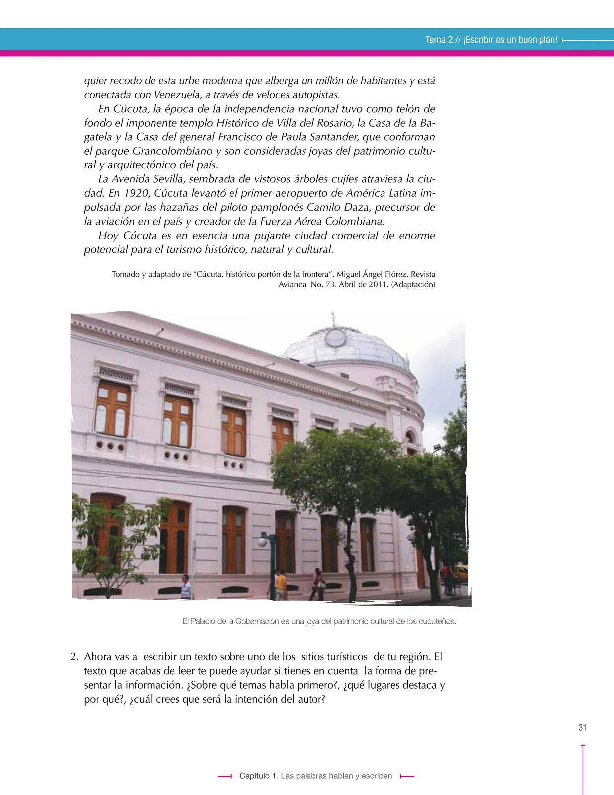 Miniatura página 31 de Lenguaje 8° · Secundaria Activa