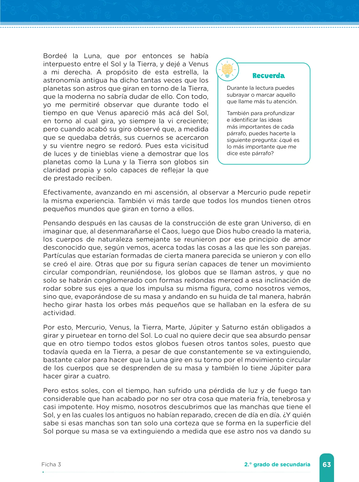 Miniatura página 65 de Fichas de aprendizaje de Comunicación 2 · 2024