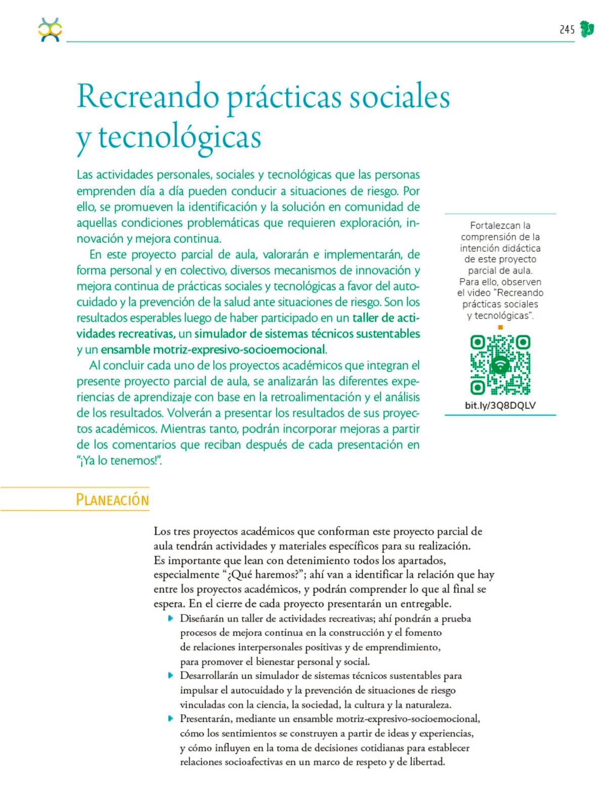 Miniatura página 246 de Colección Sk´asolil. Nuestro libro de Proyectos.  Tomo III.  Libro de Educación Telesecundaria Grado 2°  Ciclo Escolar 2025 - 2026