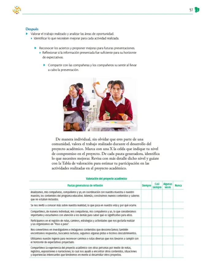 Página 98 de Colección Nanahuatzin. Nuestro libro de Proyectos. Tomo II. Libro de Educación Telesecundaria Grado 3° Ciclo Escolar 2025 - 2026