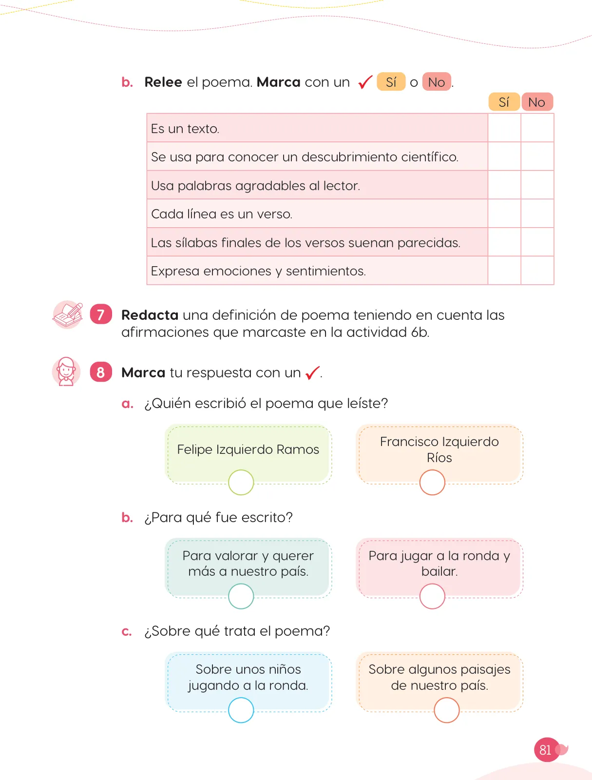 Miniatura página 83 de Cuadernillo de Comunicación 3, tercer grado de Primaria · 2023