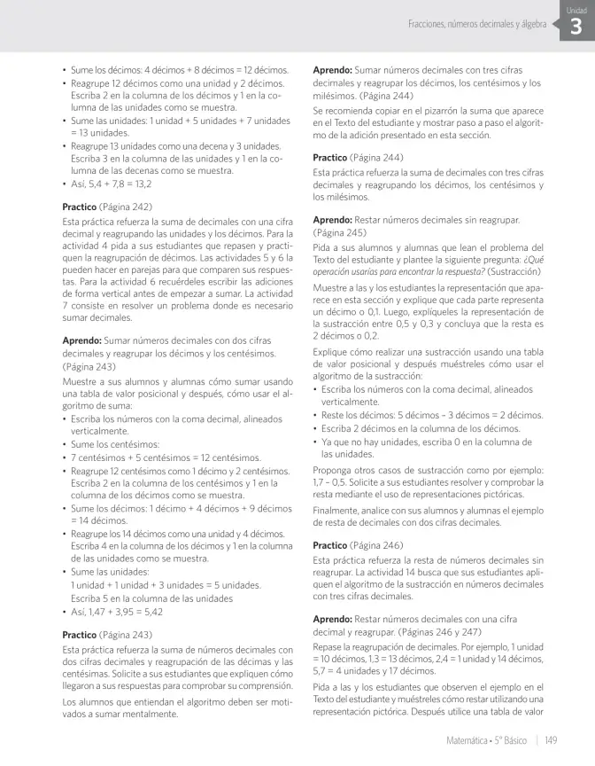 Página 61 de Matemática – Quinto Básico | Texto del Estudiante MINEDUC – Descargar PDF · 2024