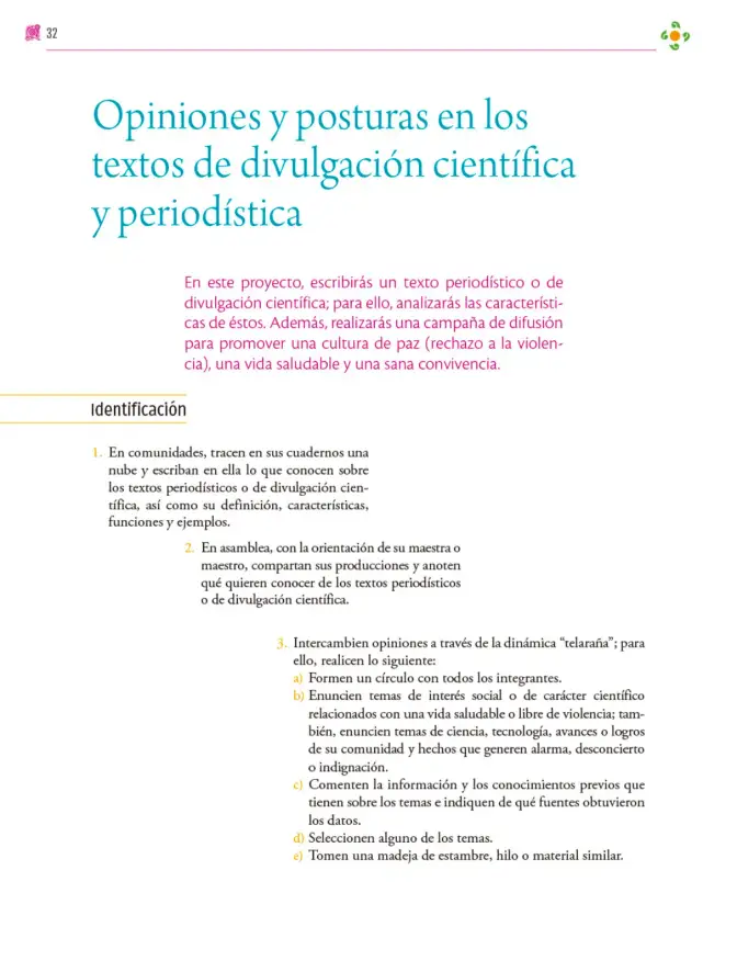 Página 33 de Colección Sk´asolil. Nuestro libro de proyectos. Libro de Educación Secundaria Grado 2° Ciclo Escolar 2025 - 2026