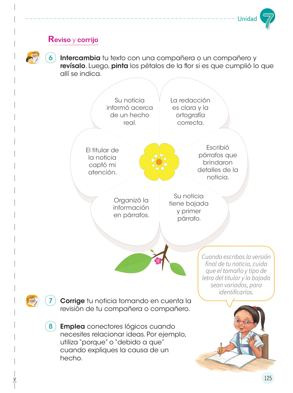 Página 127 de Comunicación 4 : cuaderno de trabajo para cuarto grado de Educación Primaria 2019 · 2019
