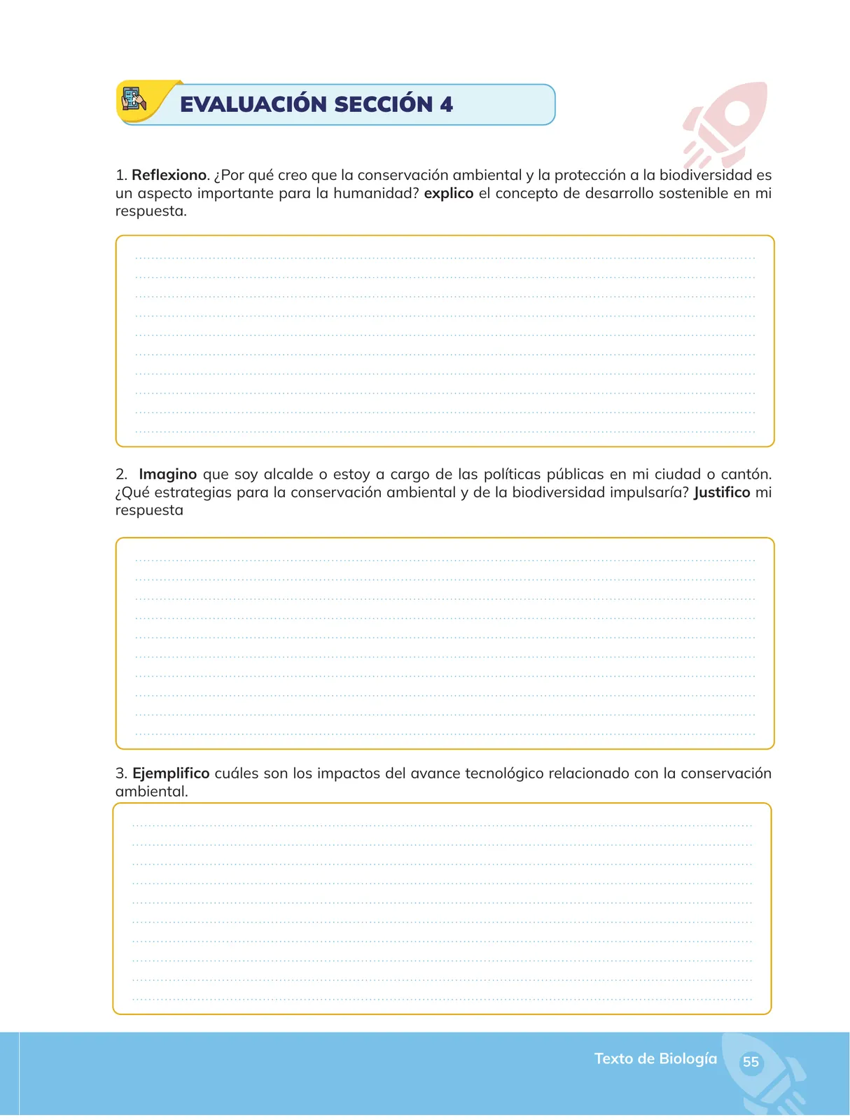 Página 56 de Biologia · 3ro BGU · 2024