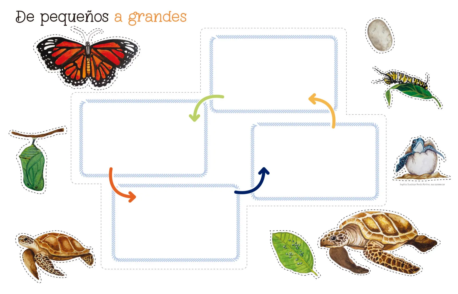 Miniatura página 26 de Jugar e imaginar con mi material manipulable de Preescolar.   Libro de Educación Preescolar Grado 2°  Ciclo Escolar 2025 - 2026