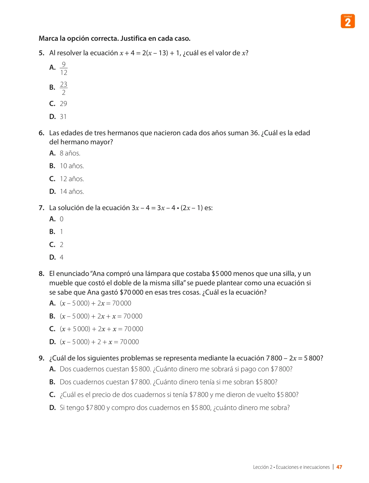 Miniatura página 49 de Matemática – Octavo Básico | Texto del Estudiante MINEDUC – Descargar PDF · 2024