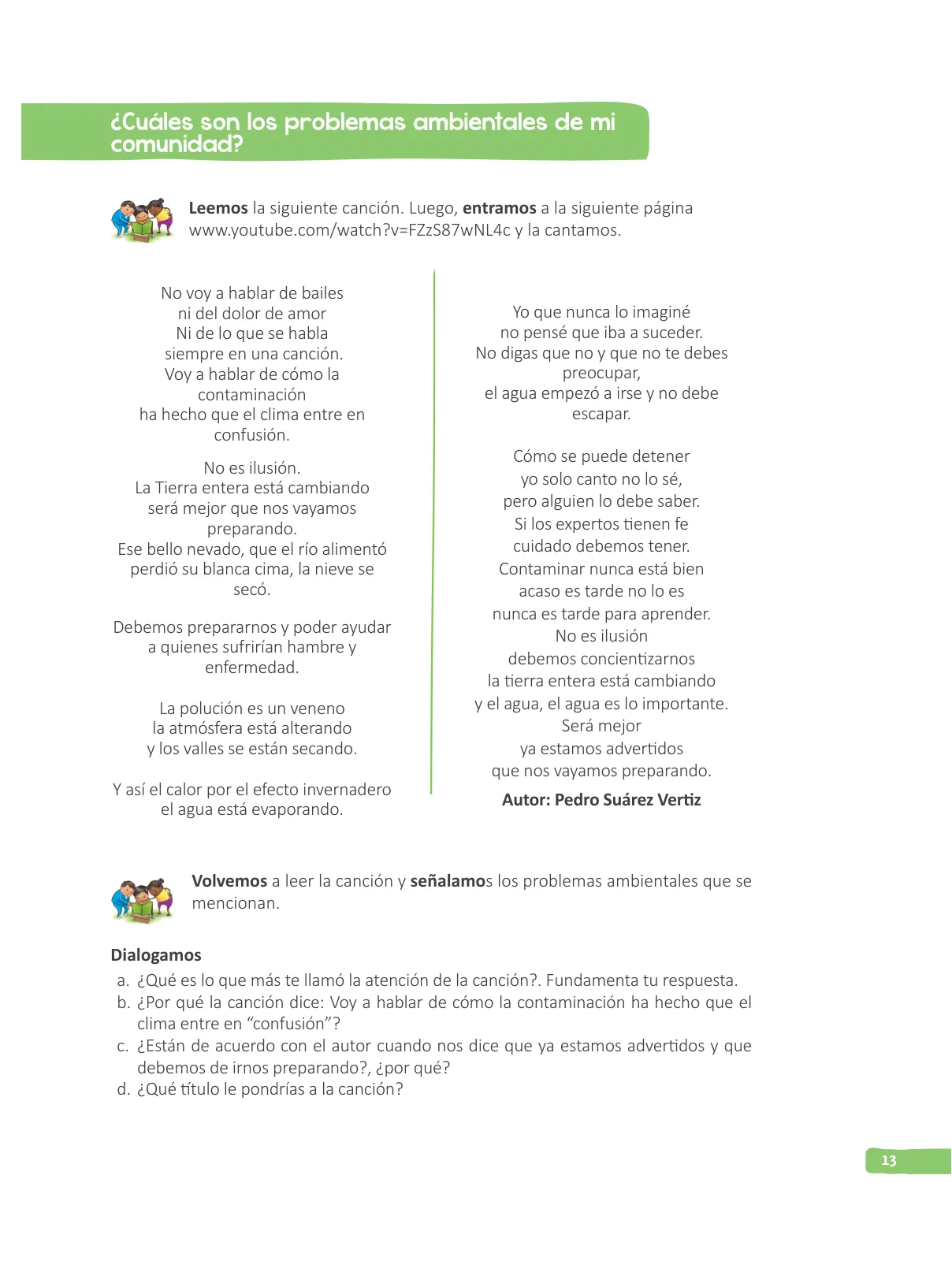 Miniatura página 15 de Guía de Educación Ambiental para el Desarrollo Sostenible : EsVi Espacio de Vida IV Ciclo. Estudiantes de 3o. y 4o. grado de Educación Primaria · 2017