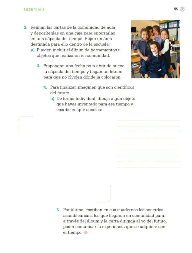 Página 98 de Proyectos de Aula. Libro de Educación Primaria Grado 4° Ciclo Escolar 2025 - 2026
