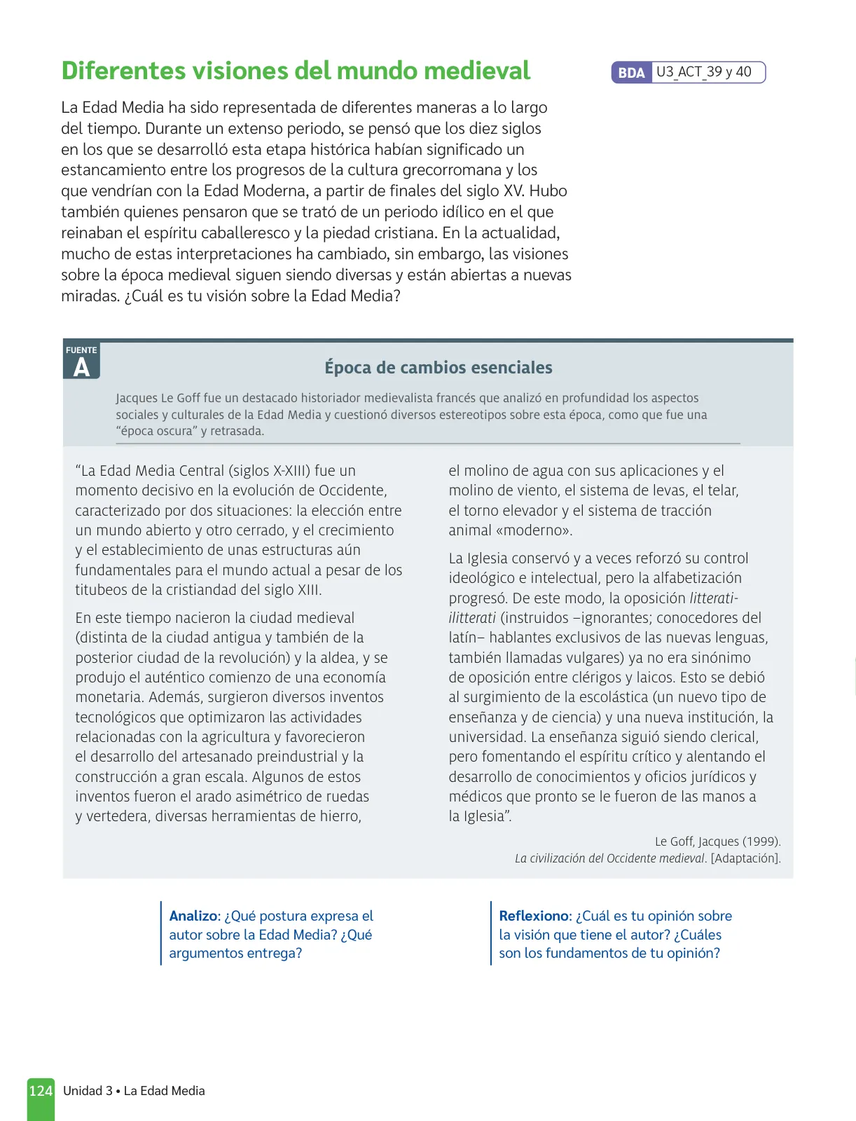 Página 126 de Historia, Geografía y Ciencias Sociales – Séptimo Básico | Texto del Estudiante MINEDUC – Descargar PDF · 2024