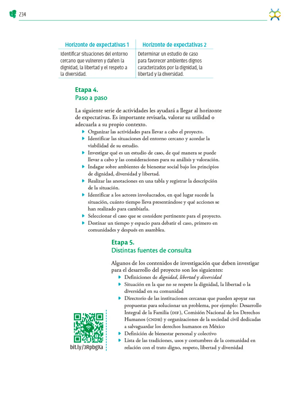 Miniatura página 235 de Colección Ximhai. Nuestro libro de Proyectos.  Tomo III.  Libro de Educación Telesecundaria Grado 1°  Ciclo Escolar 2025 - 2026