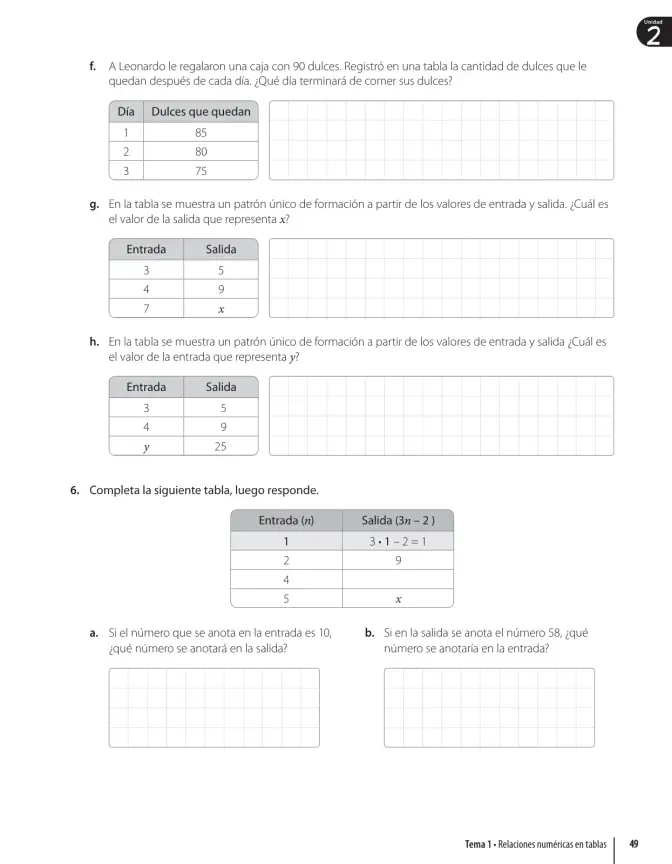 Página 51 de Matemática – Sexto Básico | Texto del Estudiante MINEDUC – Descargar PDF · 2024