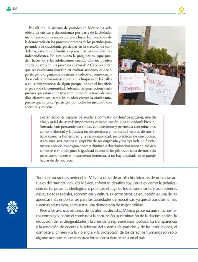 Página 337 de Colección Nanahuatzin. Ética, naturaleza y sociedades. Libro de Educación Telesecundaria Grado 3° Ciclo Escolar 2025 - 2026