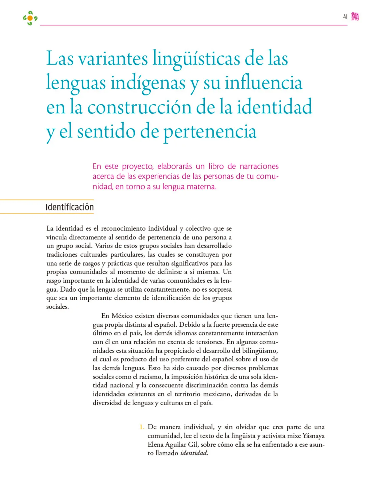 Miniatura página 42 de Colección Sk´asolil. Nuestro libro de proyectos.   Libro de Educación Secundaria Grado 2°  Ciclo Escolar 2025 - 2026