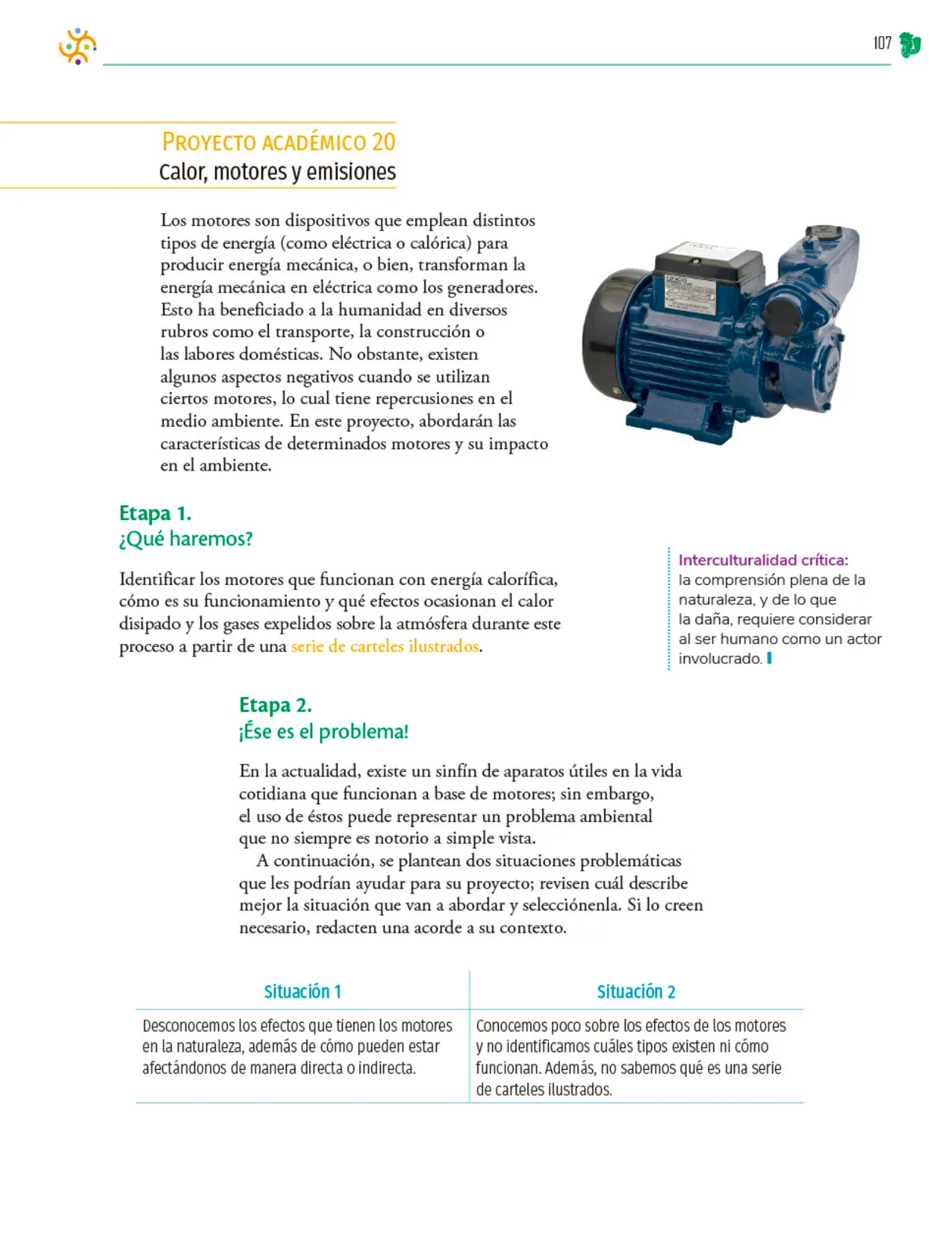 Página 108 de Colección Sk´asolil. Nuestro libro de Proyectos. Tomo II. Libro de Educación Telesecundaria Grado 2° Ciclo Escolar 2025 - 2026