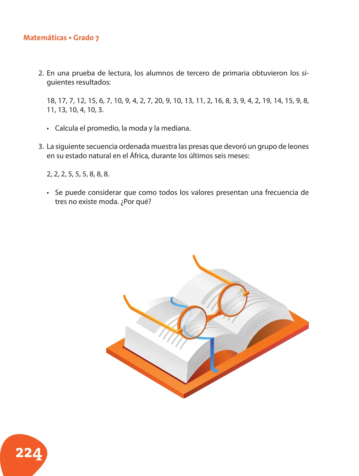 Página 225 de Matematica 7° · Postprimaria