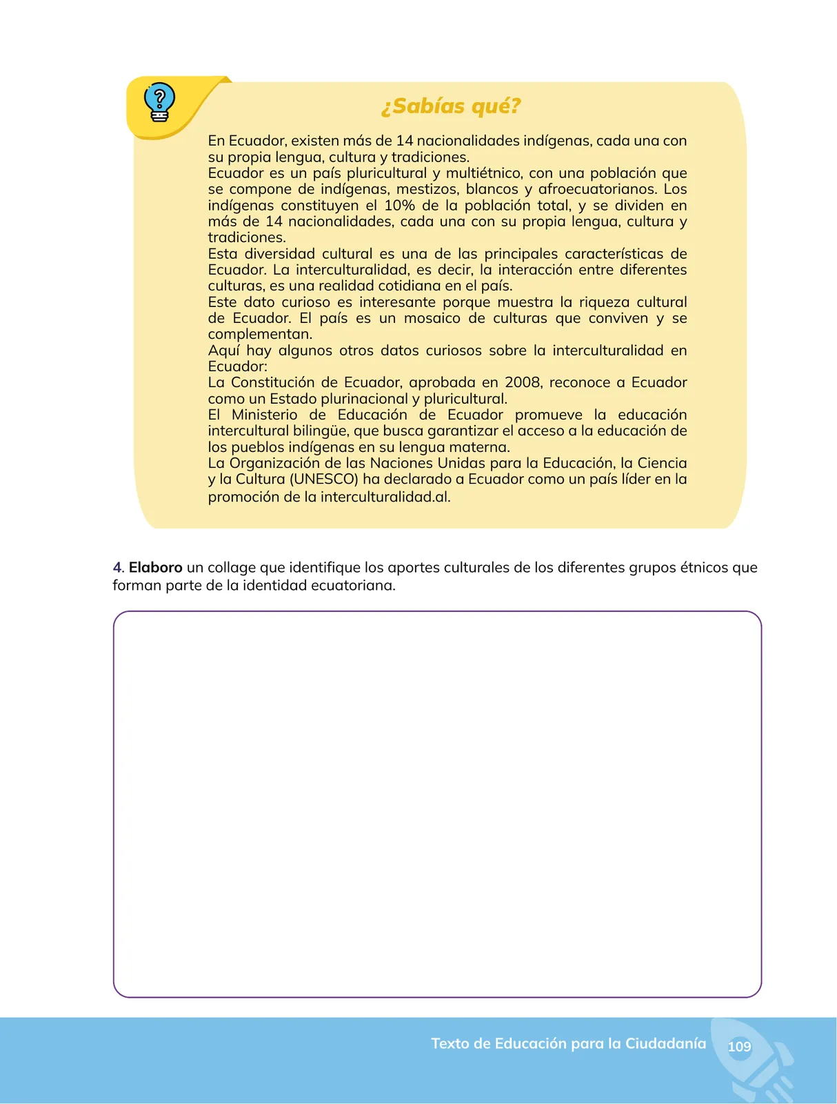 Página 110 de Educacion Ciudadania · 2do BGU · 2024