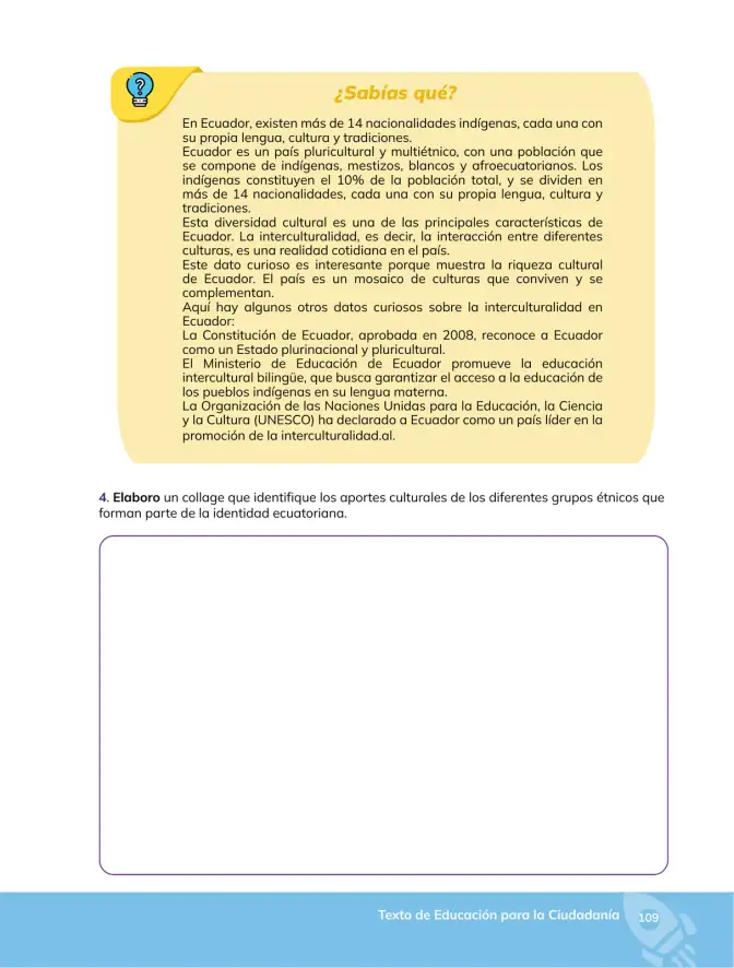 Página 110 de Educacion Ciudadania 2° · Bgu 2 Educacion Ciudadania 2024 · 2024