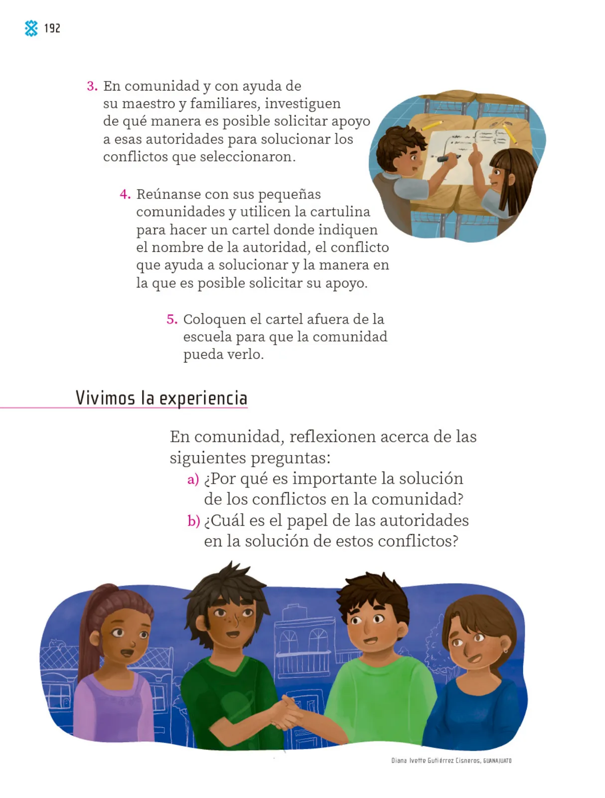 Miniatura página 193 de Proyectos Comunitarios.   Libro de Educación Primaria Grado 1°  Ciclo Escolar 2025 - 2026