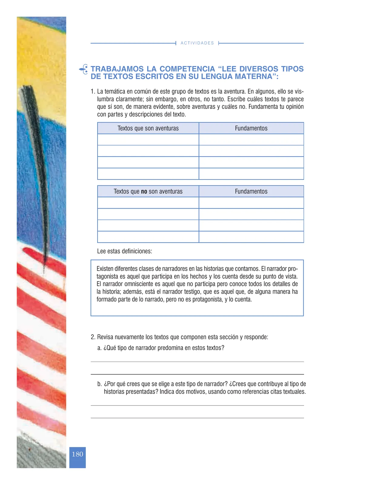 Página 182 de Antología literaria 1 · 2019