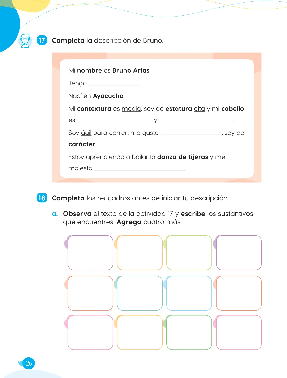 Página 28 de Cuadernillo de Comunicación 3, tercer grado de Primaria · 2023