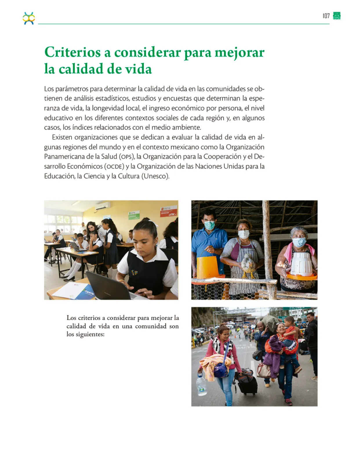 Página 108 de Colección Sk´asolil. De lo humano y lo comunitario. Libro de Educación Telesecundaria Grado 2° Ciclo Escolar 2025 - 2026