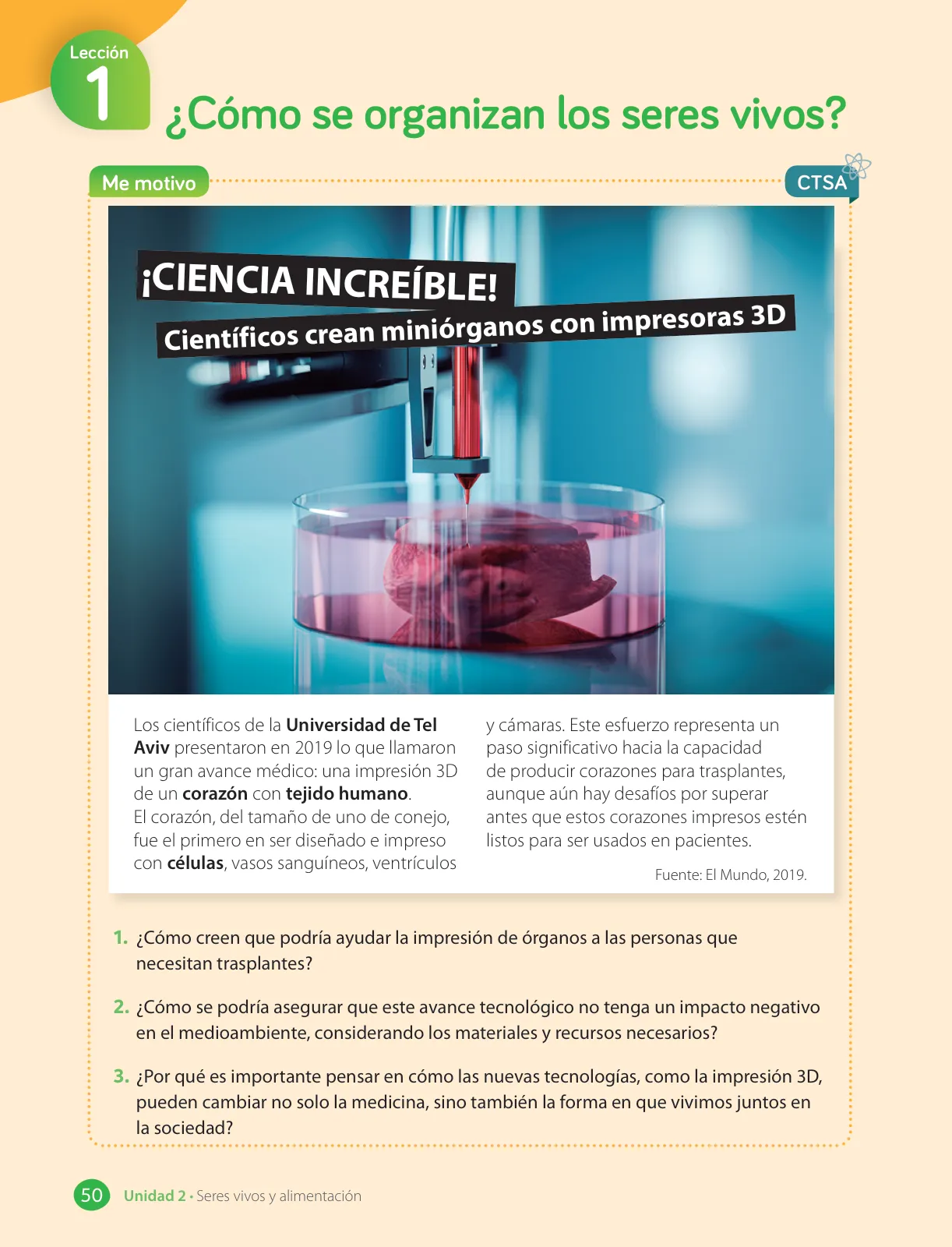 Miniatura página 52 de Libro de Ciencias Naturales – Quinto Básico | Texto del Estudiante MINEDUC – Descargar PDF · 2024