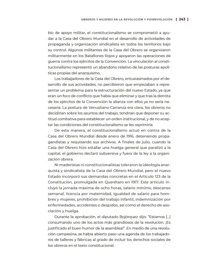 Página 244 de Historia del pueblo mexicano. Libro de Educación Secundaria Grado 1° Ciclo Escolar 2025 - 2026