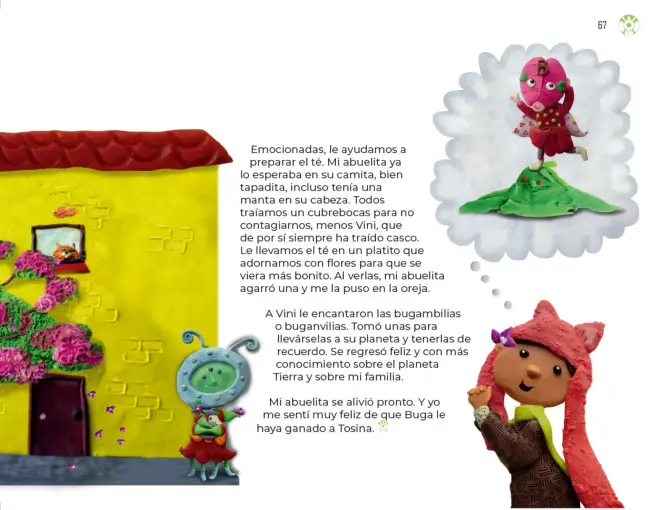 Página 68 de Múltiples lenguajes. Libro de Educación Preescolar Grado 3° Ciclo Escolar 2025 - 2026