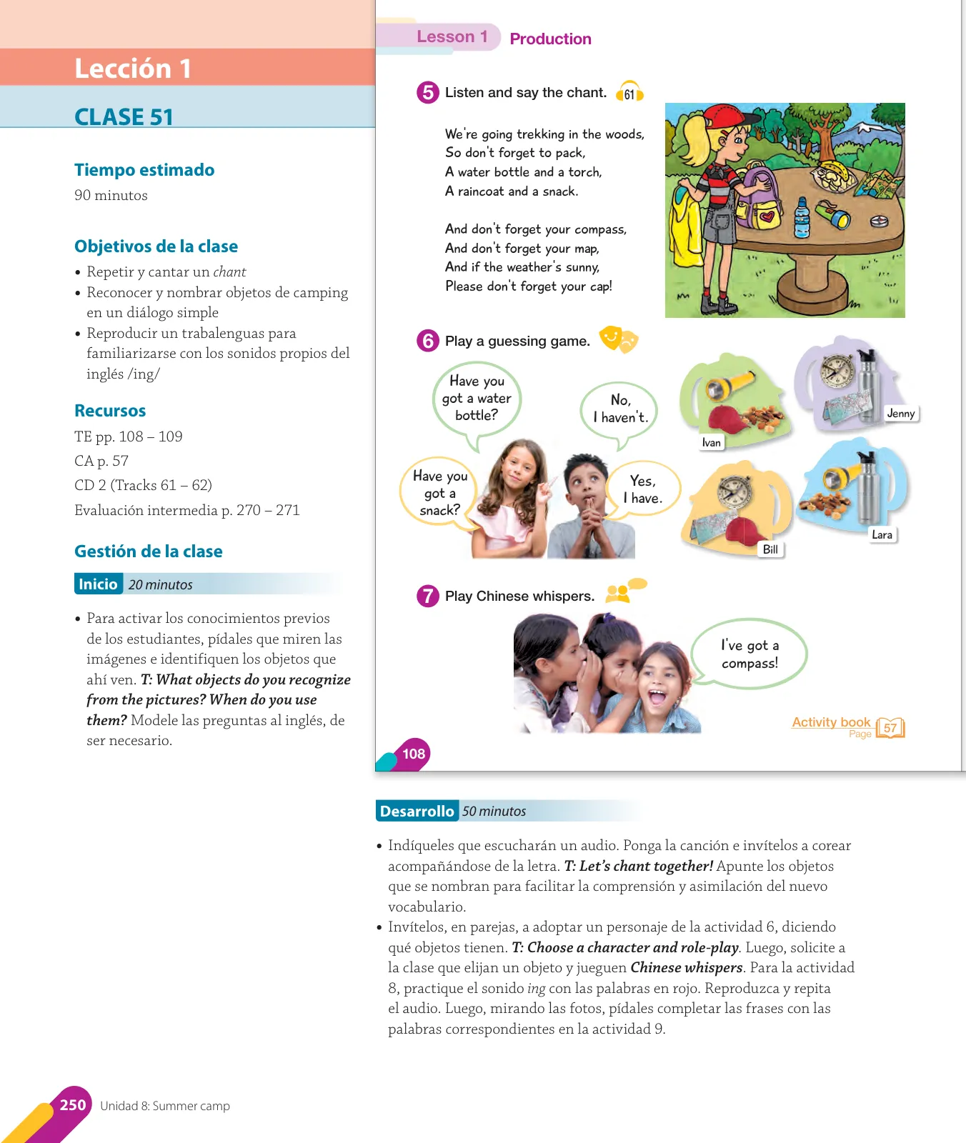 Miniatura página 114 de Inglés – Cuarto Básico | Texto del Estudiante MINEDUC – Descargar PDF · 2024