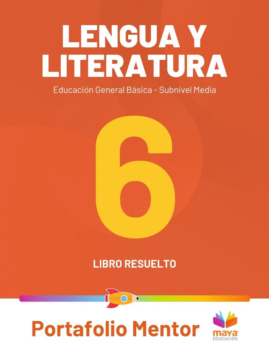 Portada de Lengua Y Literatura · 6 EGB · 2025