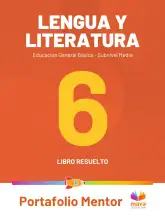 Portada de Lengua Y Literatura 6° · Egb 6 Lengua Y Literatura 2025 · 2025