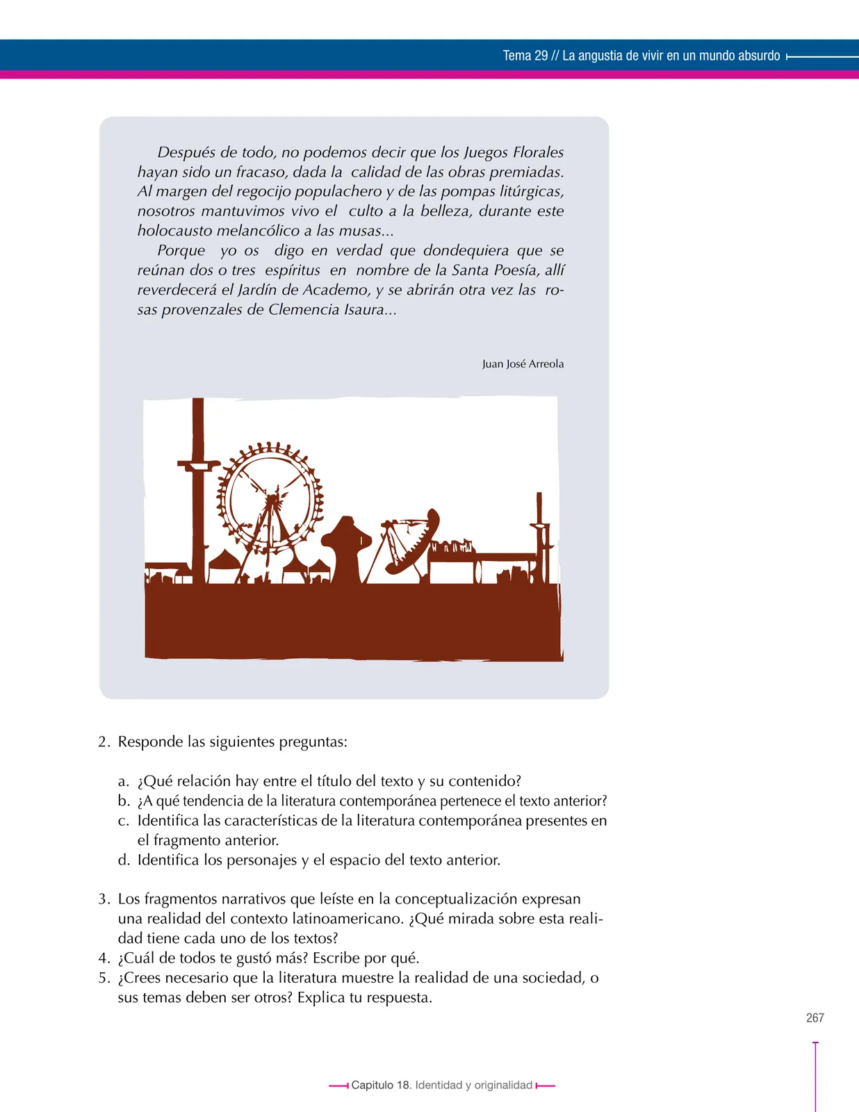 Miniatura página 267 de Lenguaje 9° · Secundaria Activa
