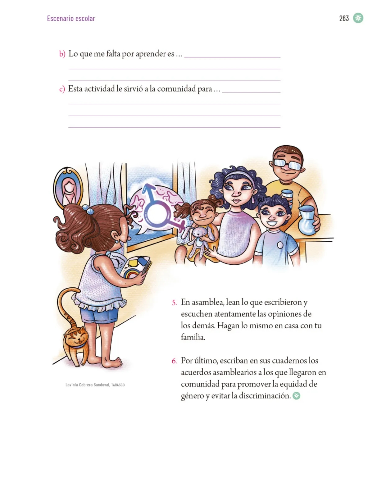 Miniatura página 266 de Proyectos Escolares.   Libro de Educación Primaria Grado 5°  Ciclo Escolar 2025 - 2026