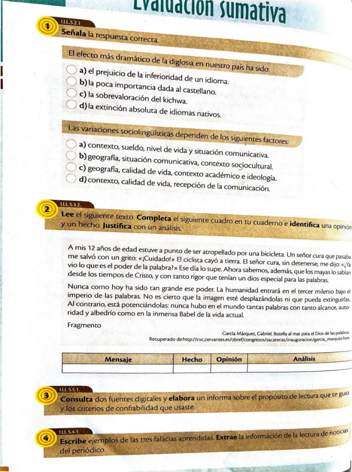 Miniatura página 63 de Lengua y Literatura 2 BGU · 2024