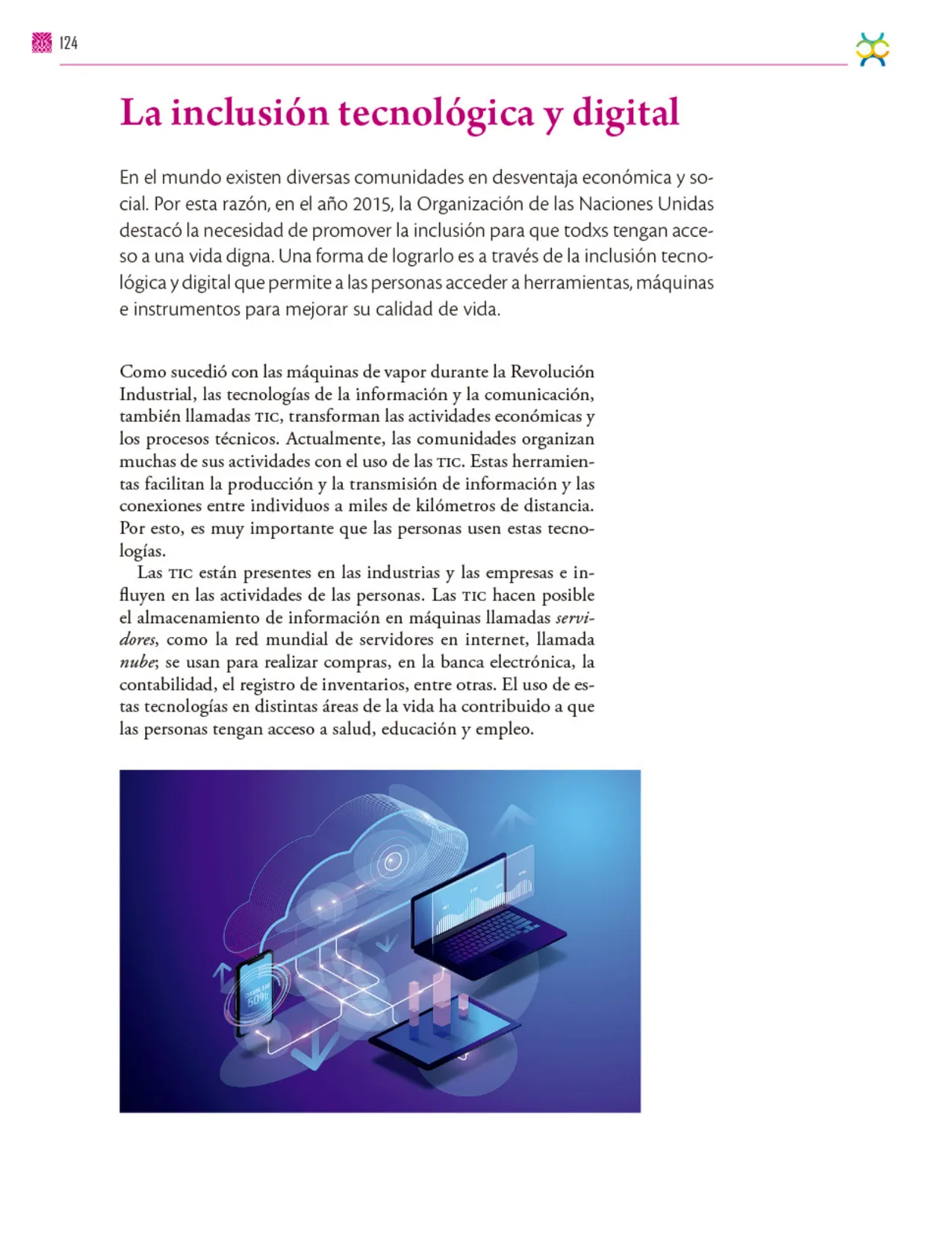Página 125 de Colección Nanahuatzin. De lo humano y lo comunitario. Libro de Educación Secundaria Grado 3° Ciclo Escolar 2025 - 2026