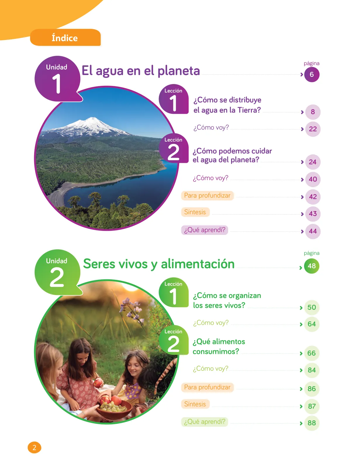 Página 4 de Libro de Ciencias Naturales – Quinto Básico | Texto del Estudiante MINEDUC – Descargar PDF · 2024