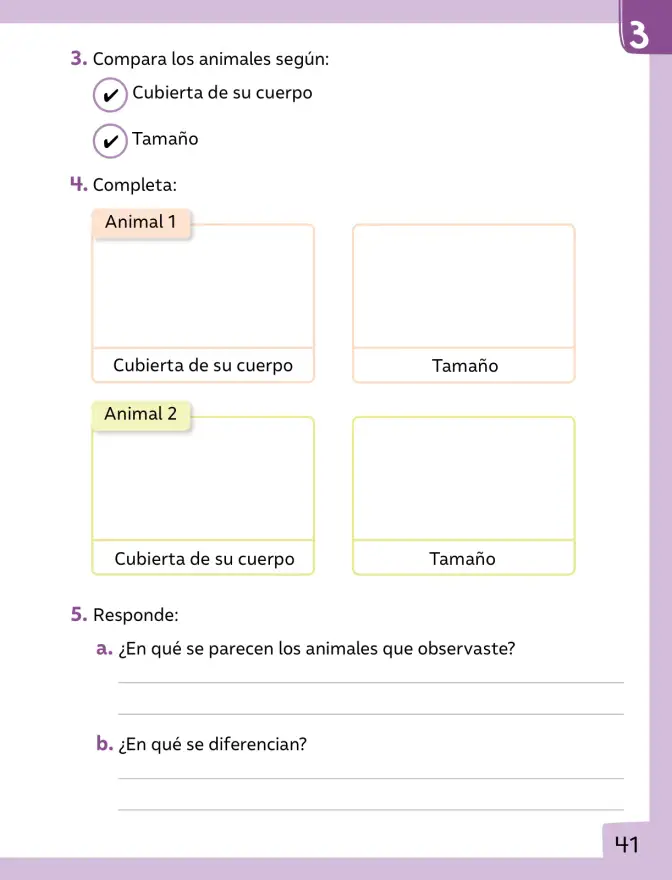 Página 42 de Ciencias Naturales – Primero Básico | Texto del Estudiante (MINEDUC) – Descargar PDF · 2024