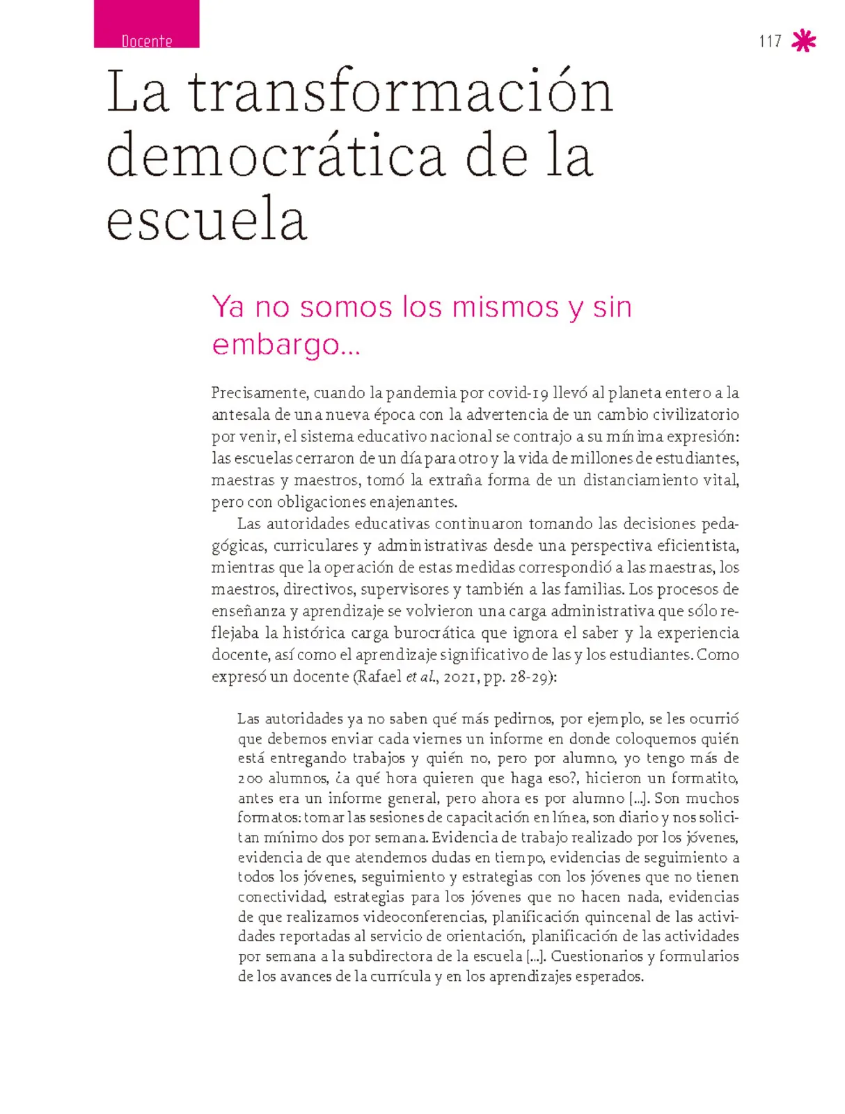 Miniatura página 118 de Un libro sin recetas para la maestra y el maestro. Fase 6.  Libro de Educación Secundaria Grado 1°, 2°, 3°  Ciclo Escolar 2025 - 2026