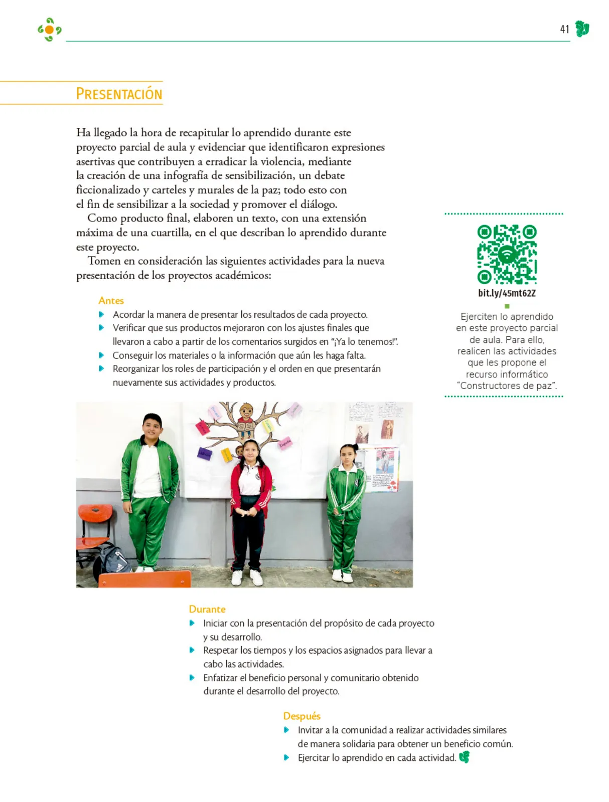 Página 42 de Colección Sk´asolil. Nuestro libro de Proyectos. Tomo III. Libro de Educación Telesecundaria Grado 2° Ciclo Escolar 2025 - 2026