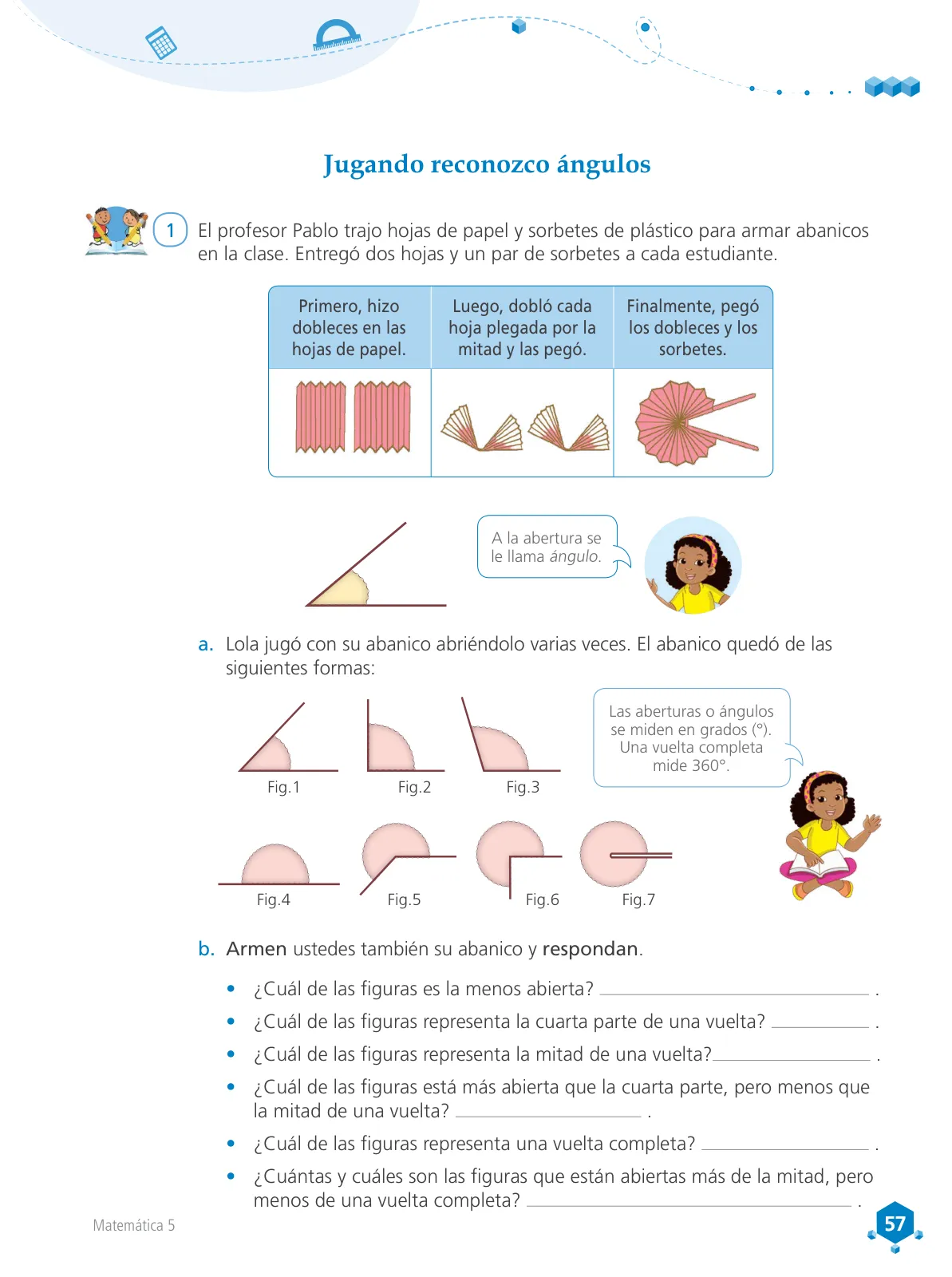 Miniatura página 58 de Matemática 5 : cuaderno de trabajo para quinto grado de Educación Primaria 2018 · 2018