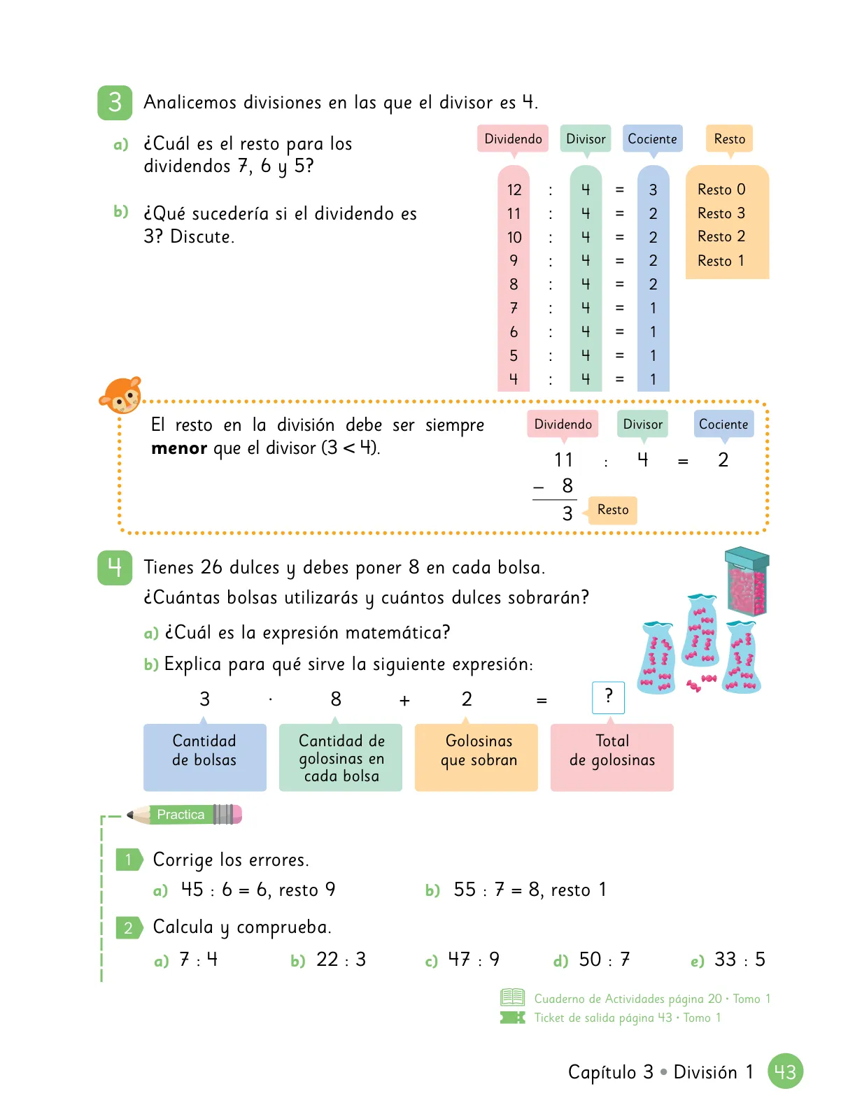 Página 44 de Sumo Primero – Quinto Básico | Texto del Estudiante MINEDUC – Descargar PDF · 2024