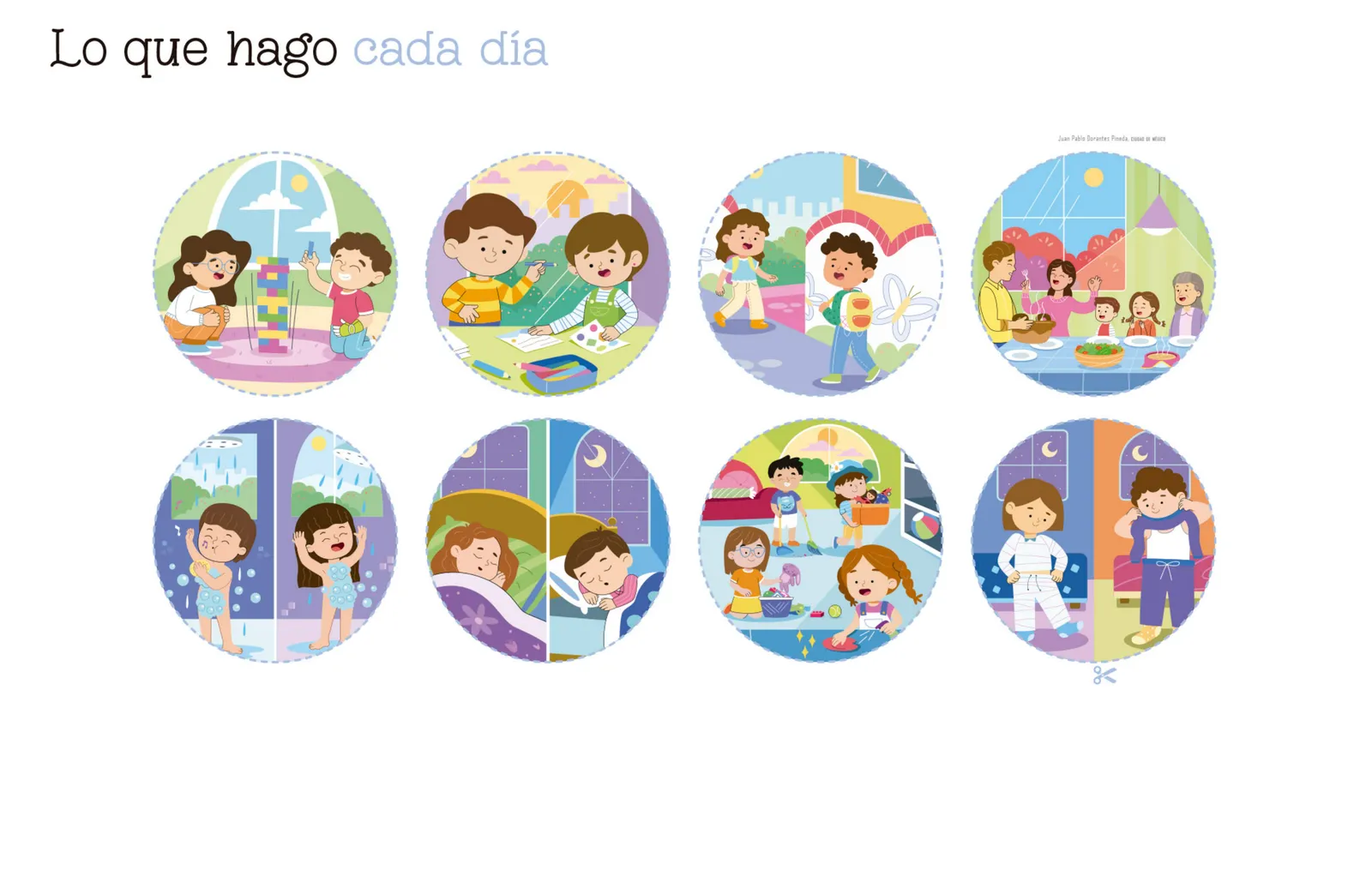 Miniatura página 60 de Jugar e imaginar con mi material manipulable de Preescolar.   Libro de Educación Preescolar Grado 2°  Ciclo Escolar 2025 - 2026