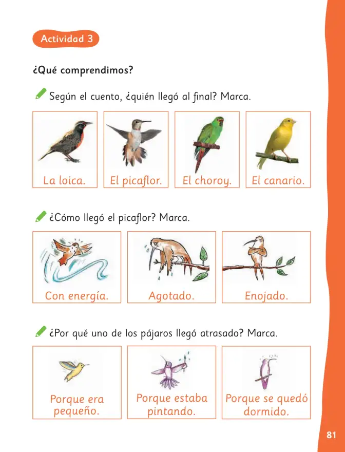 Página 84 de Lenguaje y Comunicación – Primero Básico | Texto del Estudiante MINEDUC – Descargar PDF · 2024