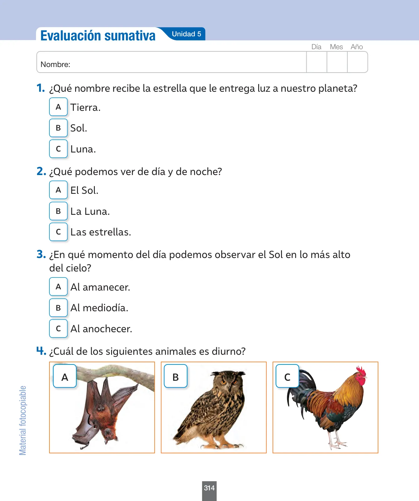 Página 123 de Ciencias Naturales – Primero Básico | Texto del Estudiante (MINEDUC) – Descargar PDF · 2024